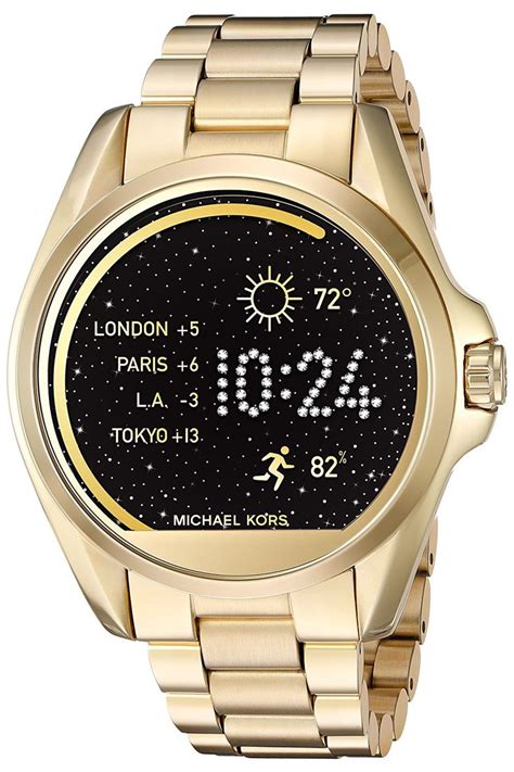 smartwatch michael kors mkt5001|Michael Kors Access Unisex Digital Bradshaw Gold.